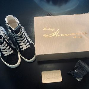 Vintage Havana Jolene Snake-Embossed High Tops